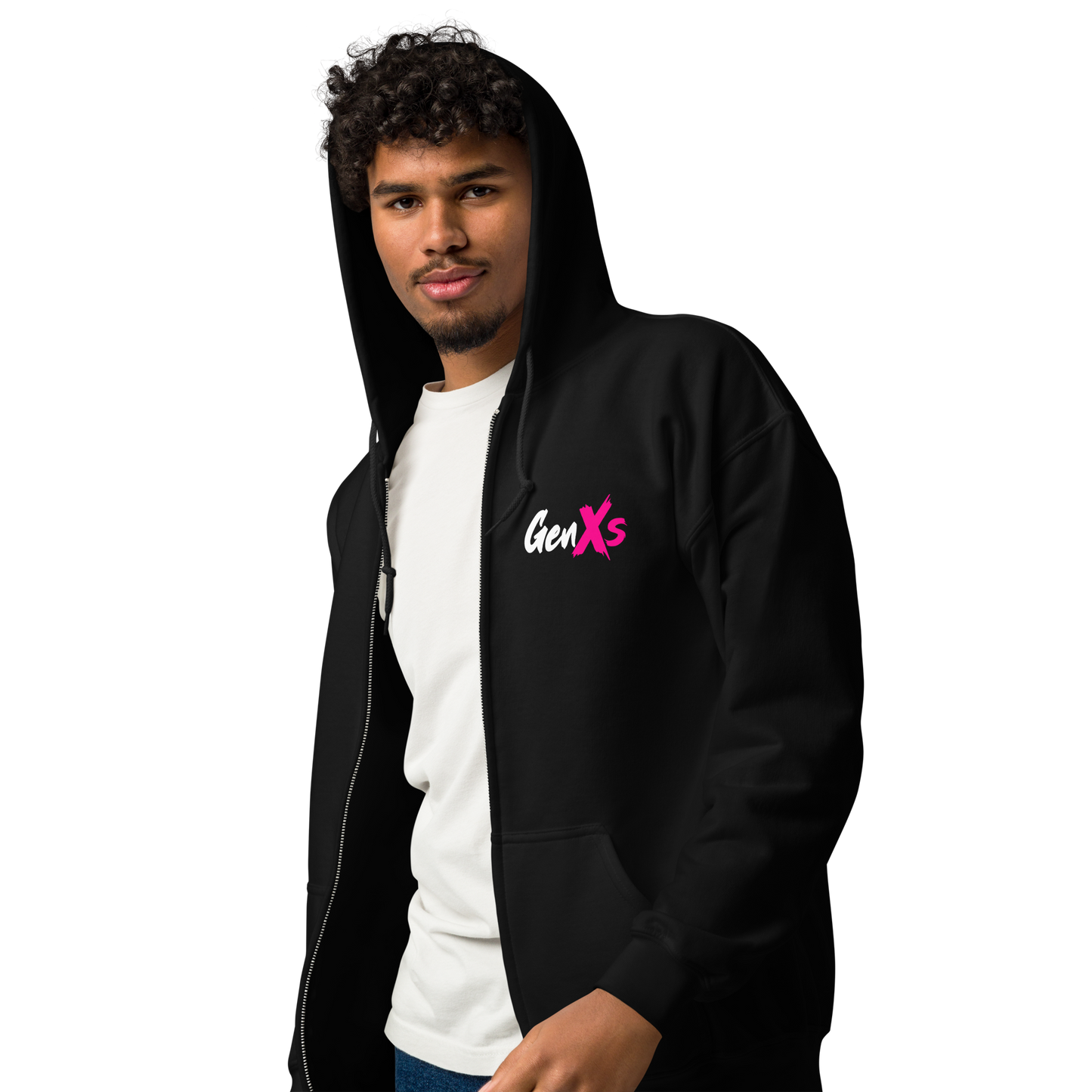 GenXs Unisex heavy blend zip hoodie