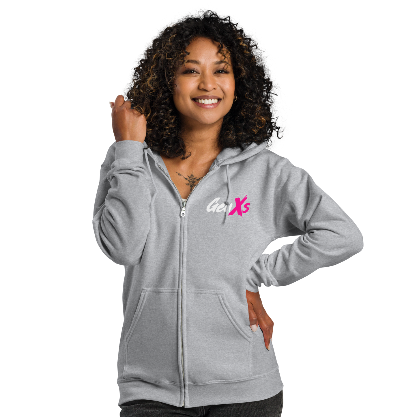 GenXs Unisex heavy blend zip hoodie