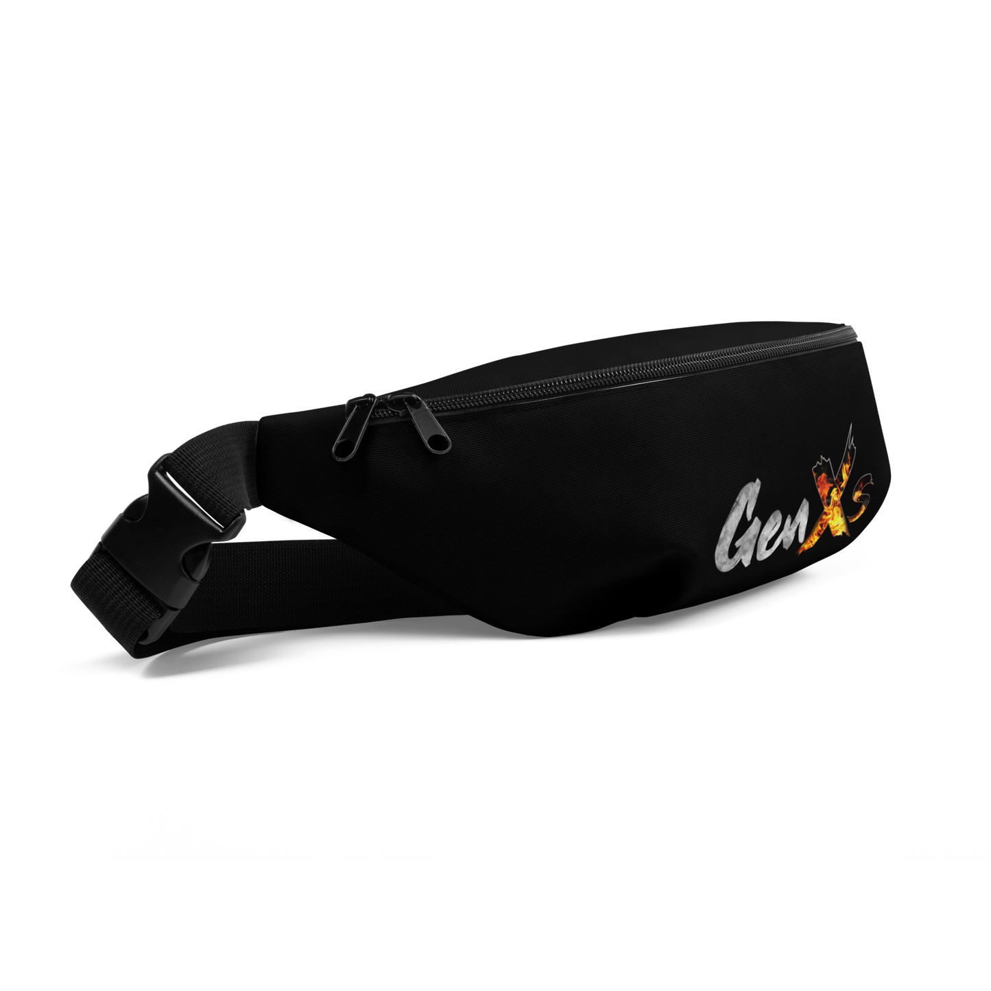 GenXs Black Fanny Pack