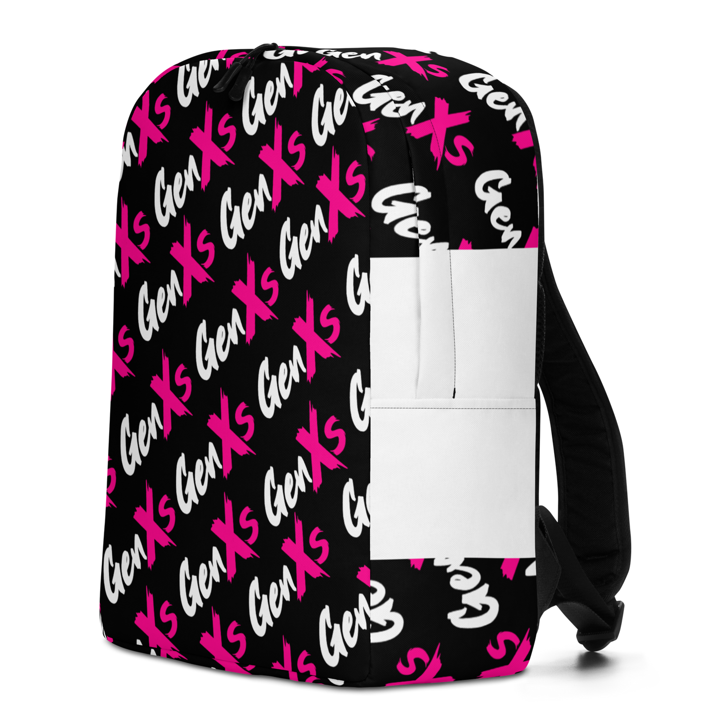 GenXs Pink and Black Backpack