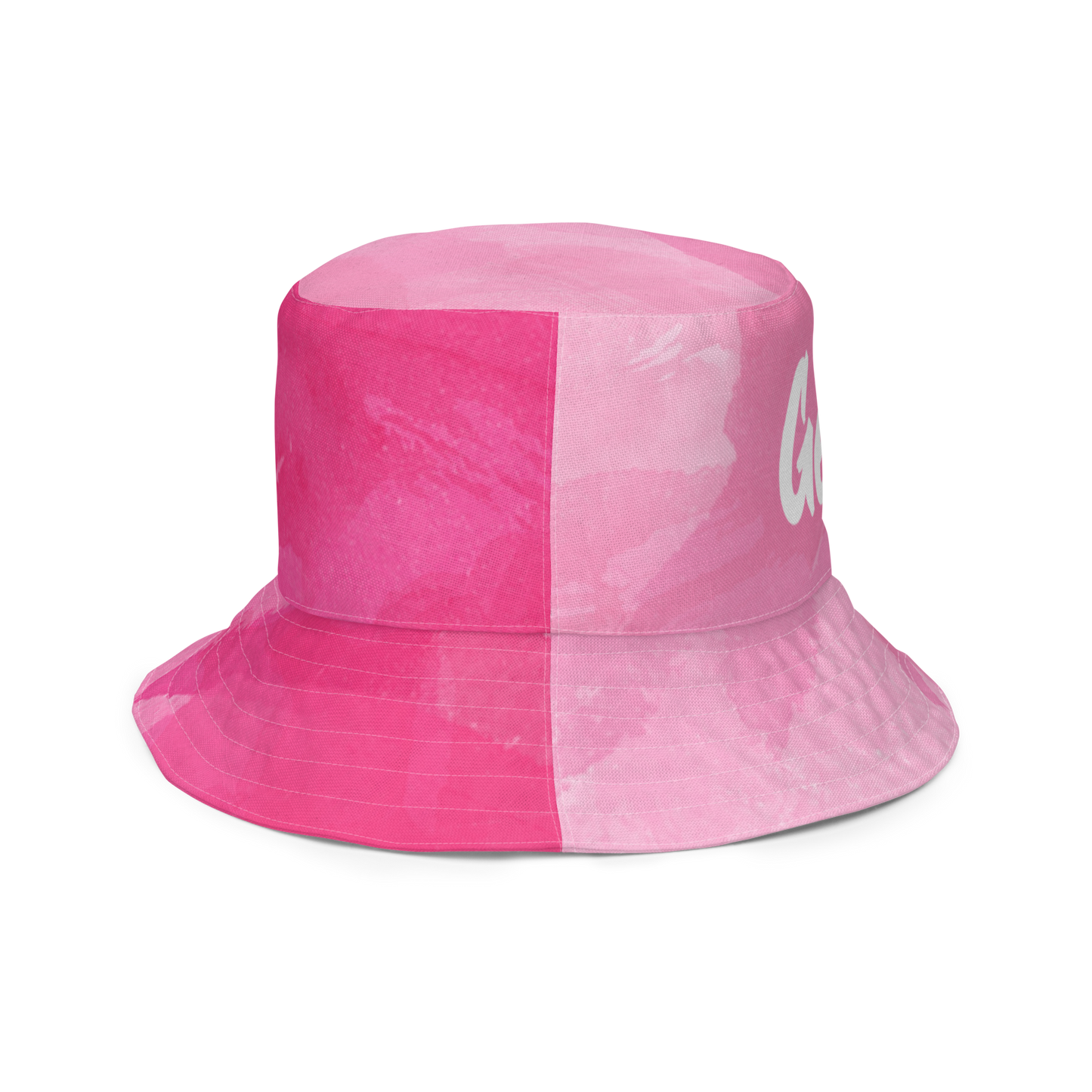 GenXs Pink Reversible bucket hat