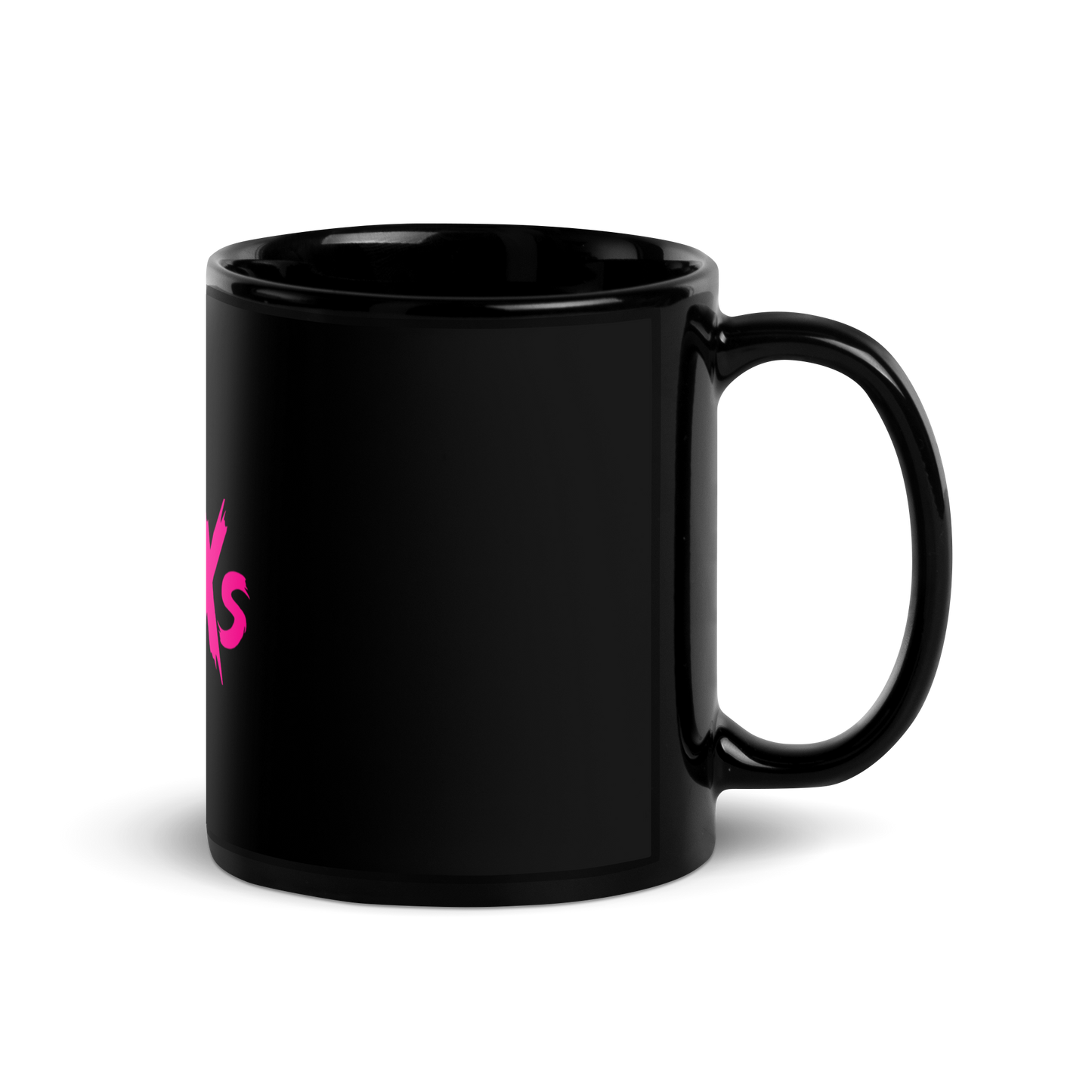GenXs Black Glossy Mug