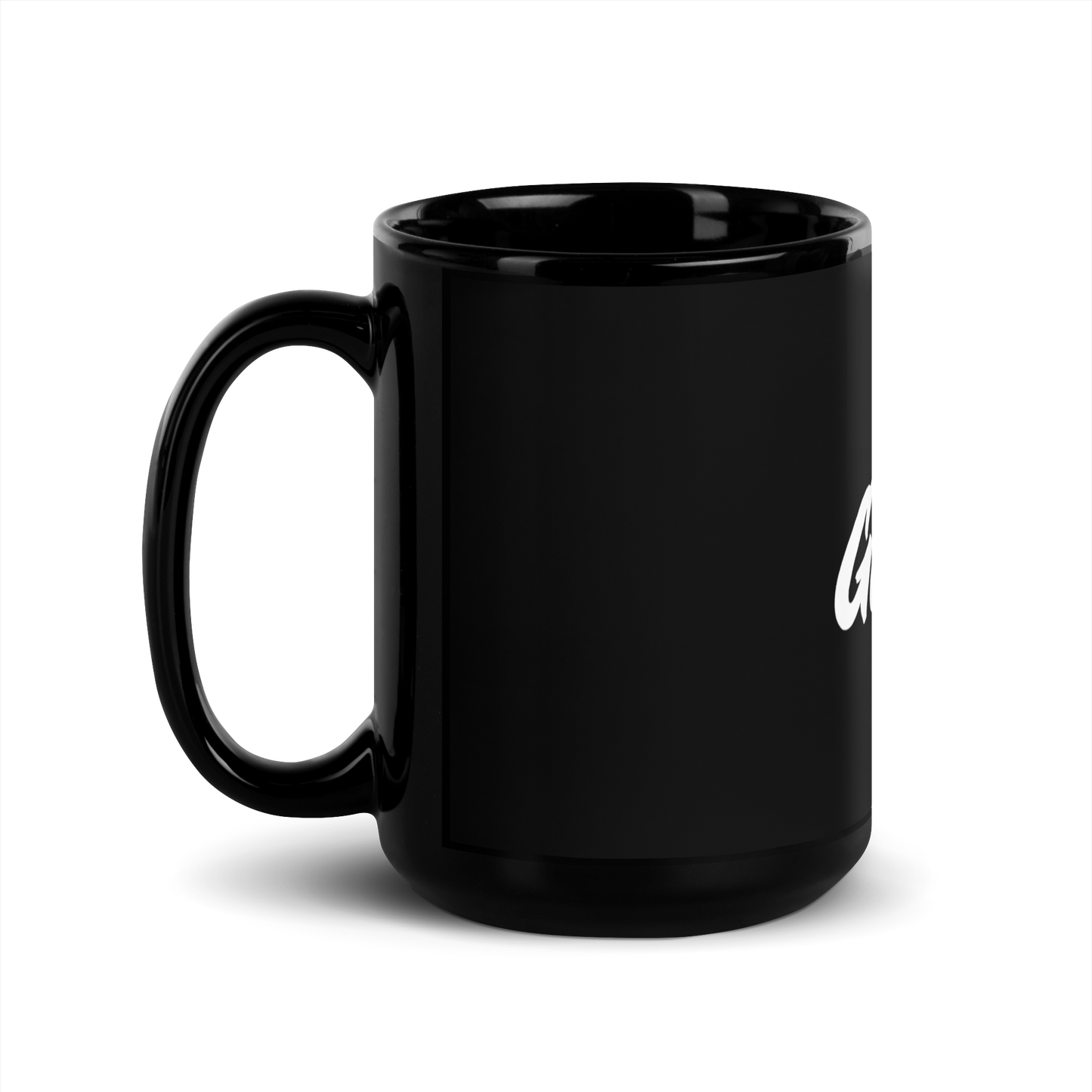 GenXs Black Glossy Mug
