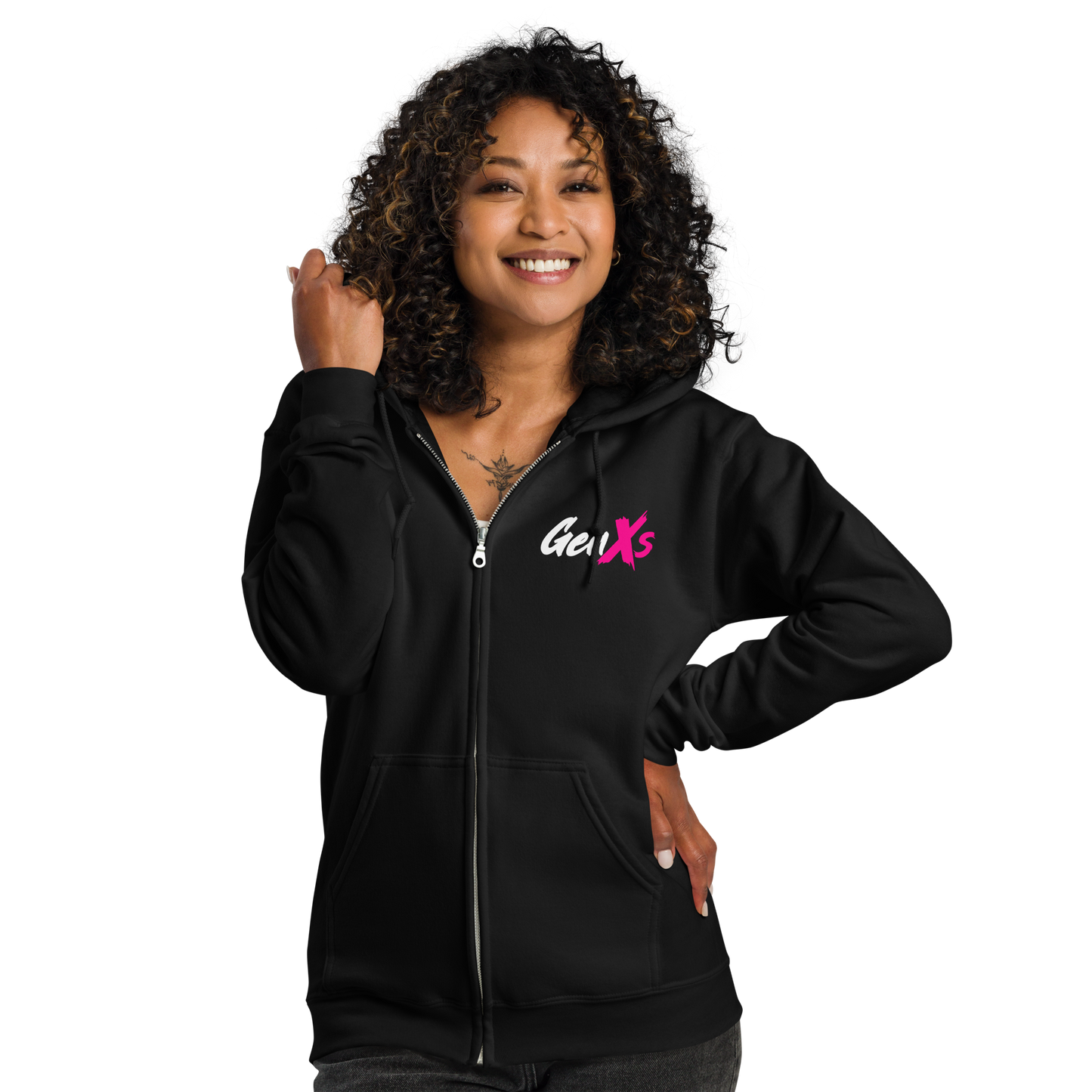 GenXs Unisex heavy blend zip hoodie