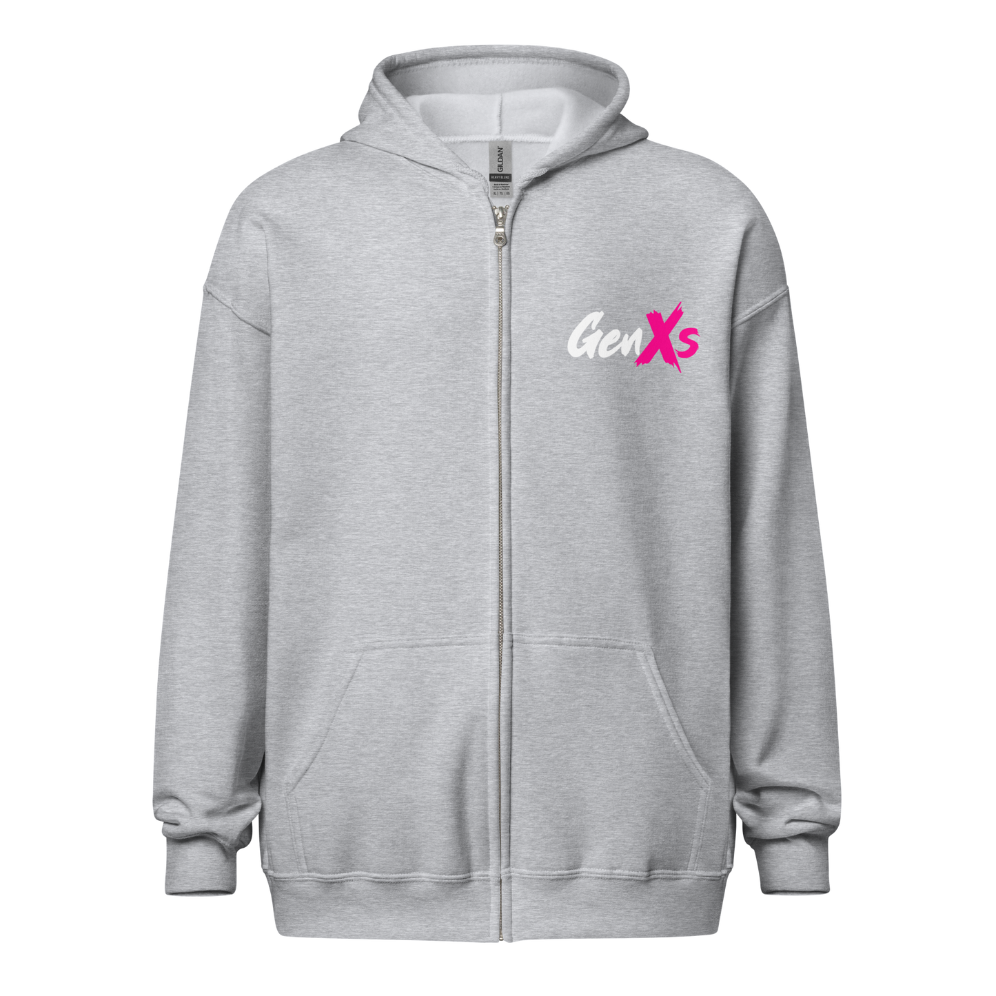 GenXs Unisex heavy blend zip hoodie