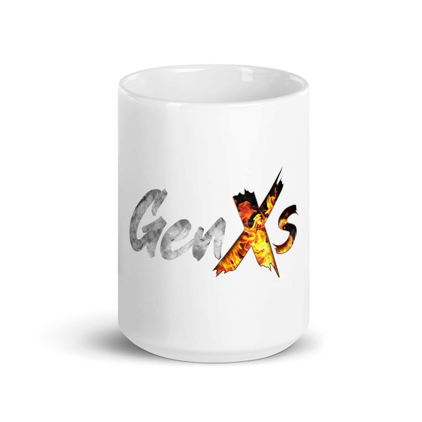 GenXs Unleash White glossy mug