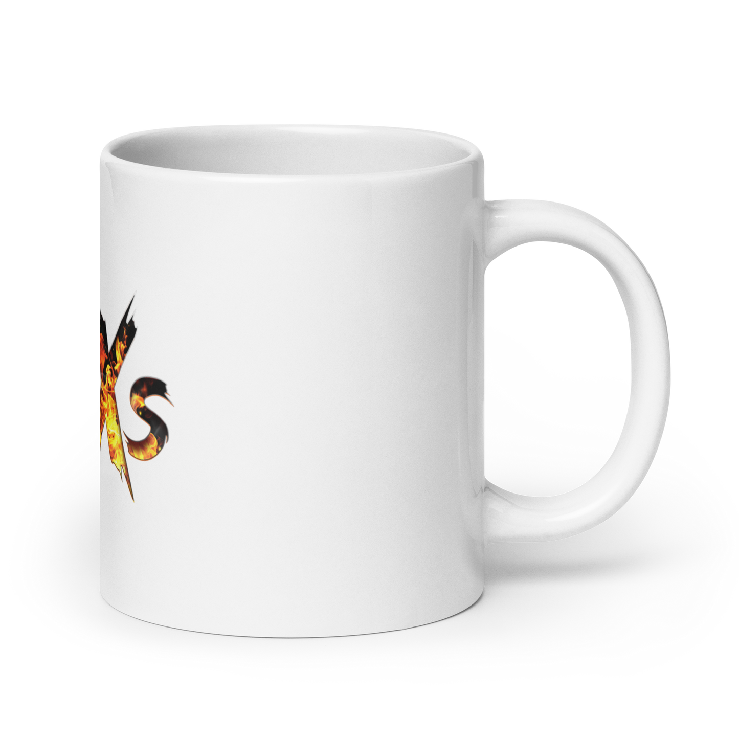 GenXs Unleash White glossy mug